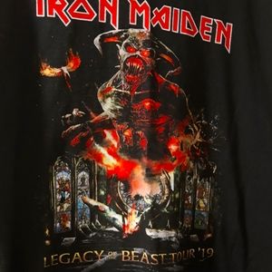 Iron Maiden Legacy of the Beast 2019 Tour Shirt